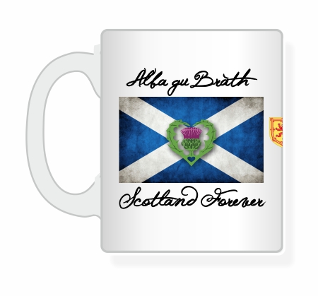 scotland forever mug